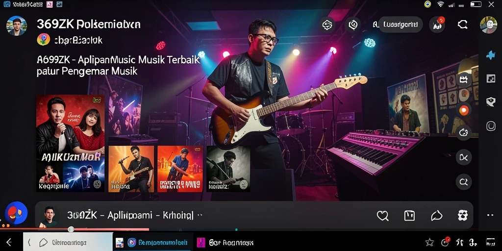 Tampilan menakjubkan dari gameplay musik di 369ZK.