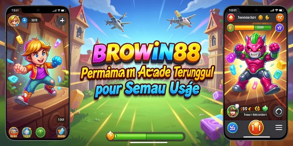 Tampilan seru gameplay BROWIN88 yang penuh tantangan.
