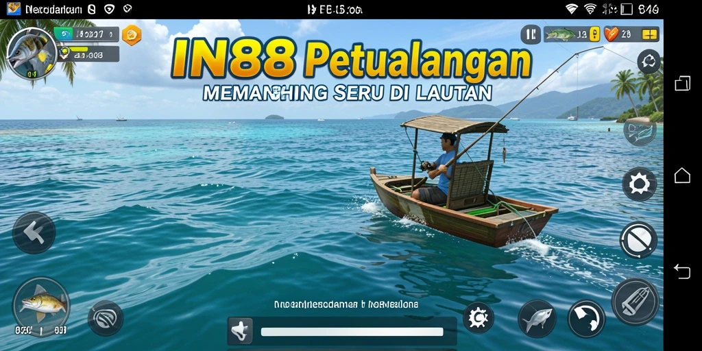 Tangkapan ikan besar di lautan yang menegangkan dalam IN88.