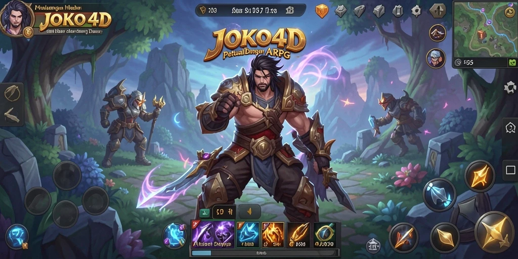 Tampilan gameplay ARPG yang menakjubkan di JOKO4D.