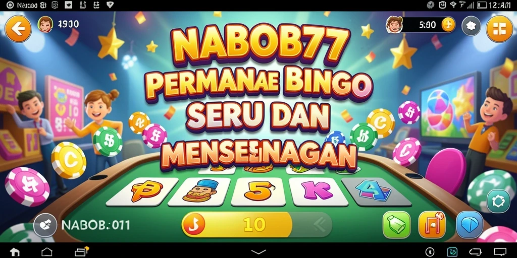 Tampilan gameplay NABOB77 yang menarik dan interaktif.