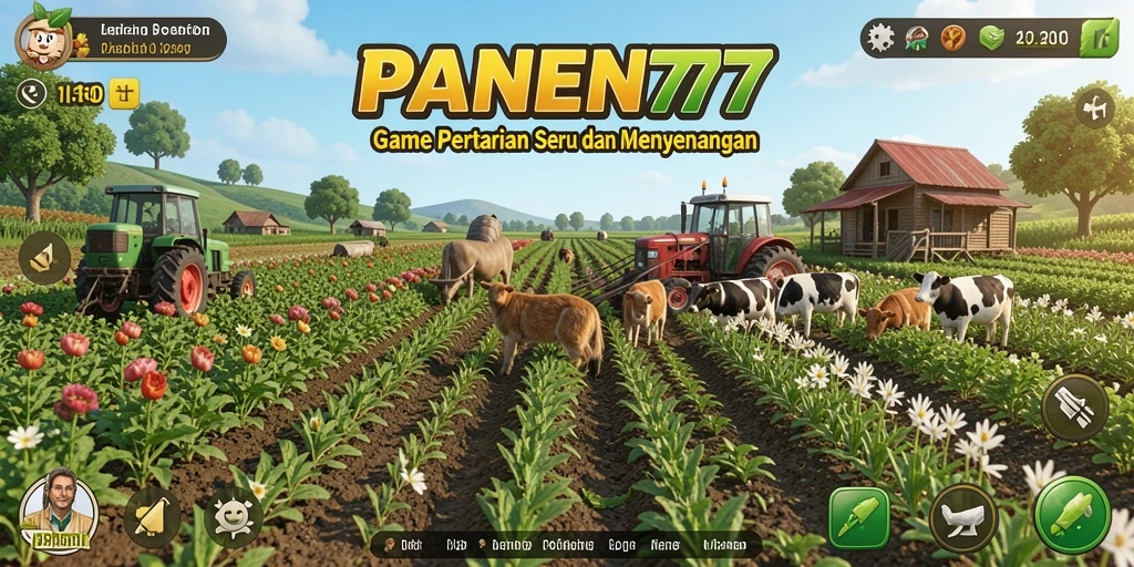 Tampilan gameplay seru dan interaktif di PANEN77.