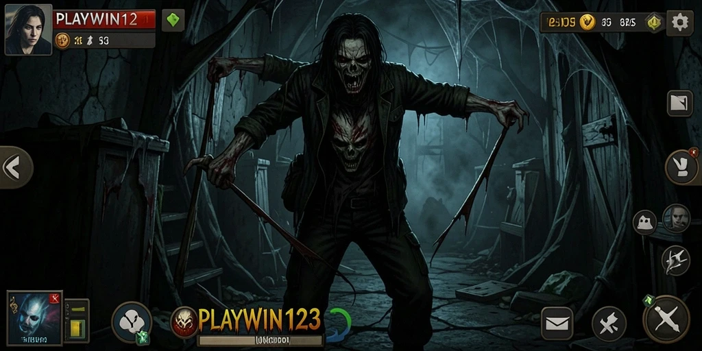 Tangkap momen menegangkan dalam gameplay horor PLAYWIN123.