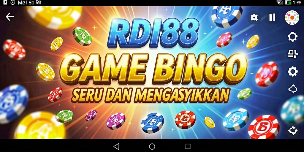 Tampilan gameplay RDI88 dengan pemain yang menikmati Bingo secara online.