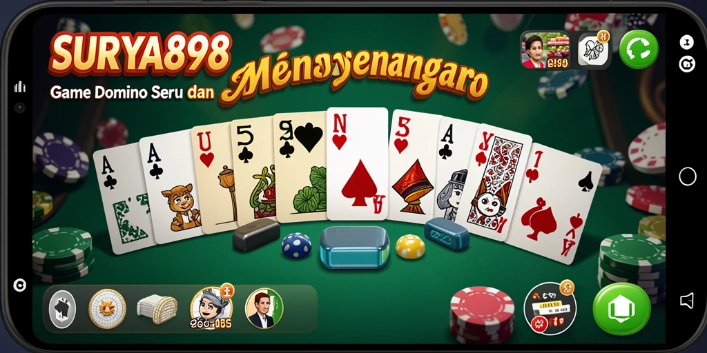 Tampilan gameplay seru di SURYA898 dengan visual yang menarik.