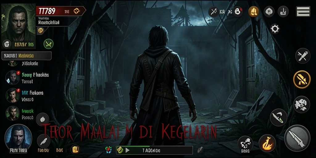 Screenshot gameplay TT789 menunjukkan suasana mencekam yang memikat.