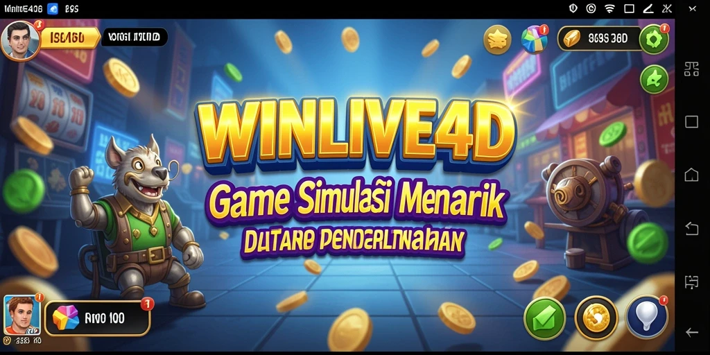 Tampilan gameplay <strong>WINLIVE4D</strong> yang menarik dan realistis.